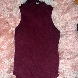 Maroon Bodysuit